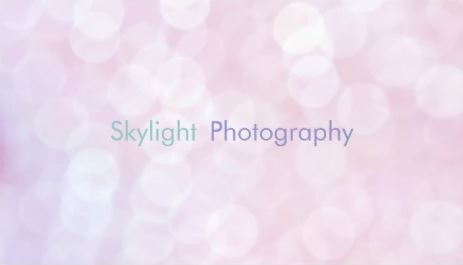 Glamorous Soft Pink Bokeh Glow Photography Business Cards 
