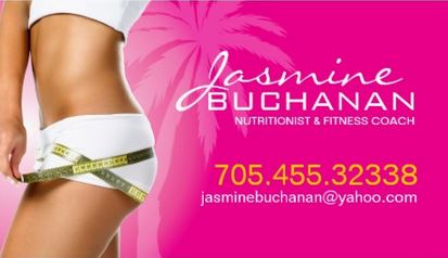 Hot Pink Woman Perfect Measurements Fitness Coach Business Cards