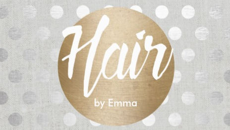 Hair Stylist Gold Circle With Silver Dots Modern Glam Business Cards