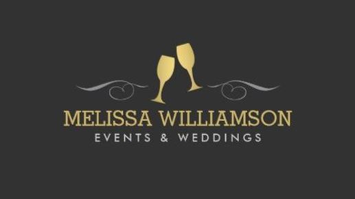 Sophisticated Gold Wine Glasses Wedding and Events Planner Business Cards
